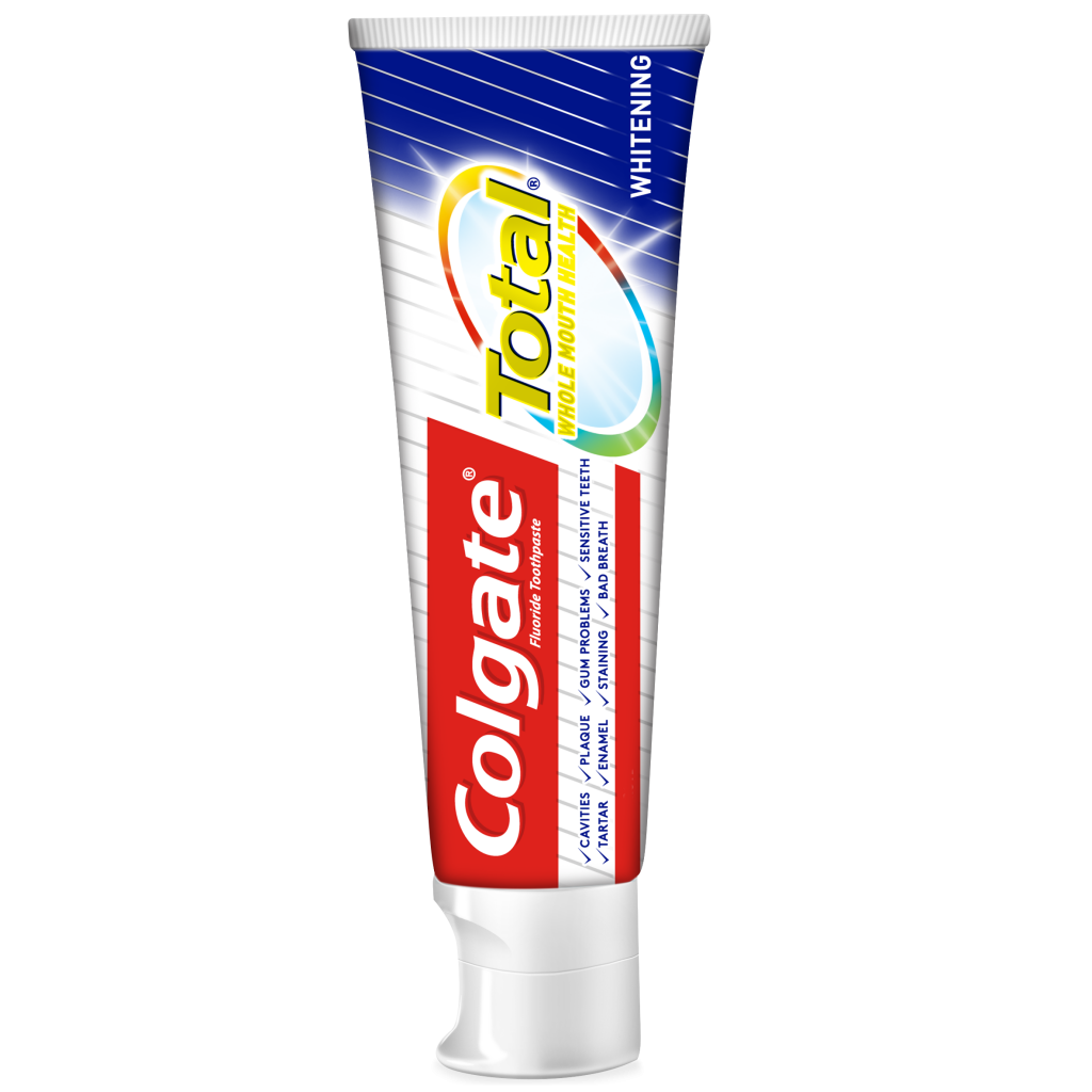 Colgate Total Plus Gesundes Weiss Zahnpasta 75ml out of pack