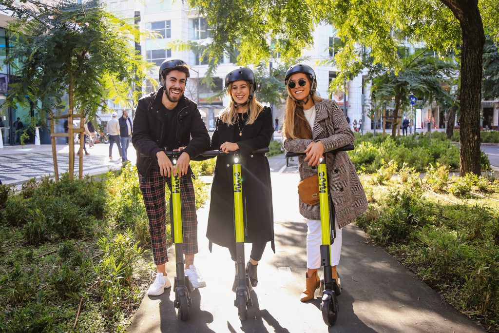 hive E-Scooter in Lissabon