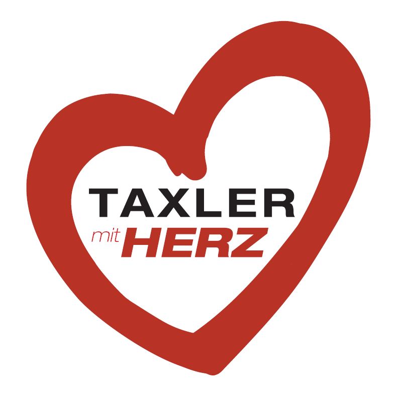 mytaxi_Taxler mit Herz Sticker