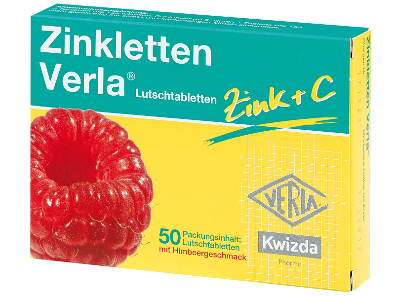 Zinkletten Verla Zink+C Himbeer 50Stk_Beitragsbild